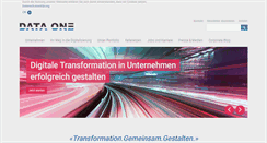 Desktop Screenshot of dataone.de